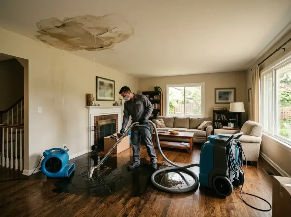 attic-pipe-burst-ceiling-drip-008 — frequently asked questions, Water Damage Restoration & Carpet Care in South St. Paul, MN
